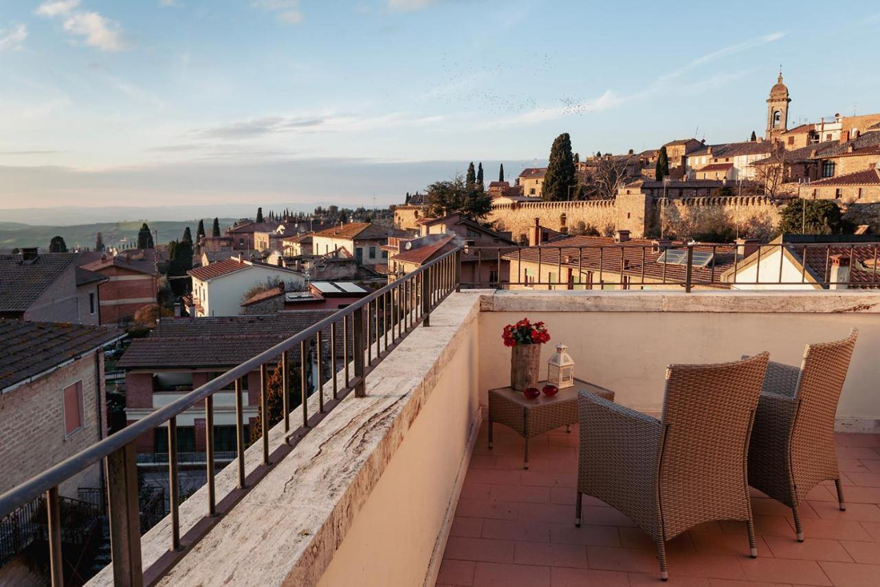 Апартаменти Il Trabucco E La Terrazza Della Val D' Orcia Сан-Куїрико-д'Орча Екстер'єр фото